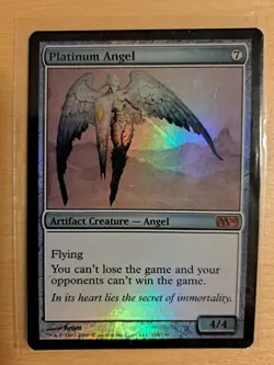 Platinum Angel M10 (Magic the Gathering) Foil - Image 2