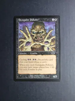 Gempalm Polluter Magic The Gathering Legions Regular Common NM - Image 2