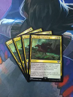 Rise of the Witch-king x 4 | 7% Off 2+ | UB: LOTR | NM | MTG - Image 1