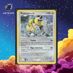 Carte Pokemon Regigigas DP40 Dimant & Perle Promo Francais - Image 1