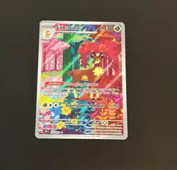 Pokemon TCG Temporal Forces 166/162 Sawsbuck Illustration Rare - NM - Image 1