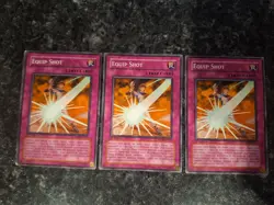3X Equip Shot TDGS-EN063 - Yugioh Yu Gi Oh! Playset - Image 1