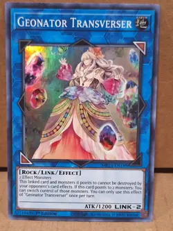 Geonator Transverser MP21-EN199 Super Rare Yugioh! Holo Foil Nice! - Image 1
