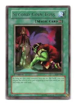 Second Coin Toss - LOD-083 1st Edition Rare - YuGiOh-LP - Image 1