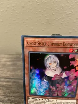 Yu-Gi-Oh! TCG Ghost Sister & Spooky Dogwood Duel Devastator DUDE-EN005 1st Ed!! - Image 2