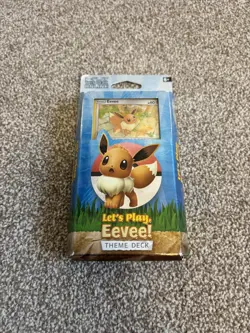 Let’s Play Eevee Pokemon Theme Deck - Pokemon Cards - Sealed 2019 - Image 1