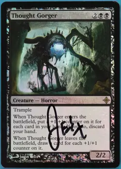 Thought Gorger Rise of the Eldrazi NM Rare SIGNED CARD (404224) ABUGames - Image 1