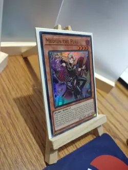 Yu-Gi-Oh Card Medius the Pure DUAD-EN008 1st Edition Ultra Rare Collectable Item - Image 3