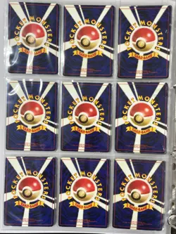 Lot 81 Vintage Japanese Pokemon Card Set Old Back Holo Charizard Mew Articuno - Image 5