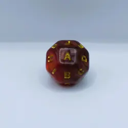 MTG Secret Lair Encyclopedia of Magic Countdown Kit D26 Spindown Die (A-Z) - Image 2