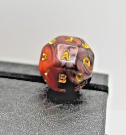 MTG Secret Lair Encyclopedia of Magic Countdown Kit D26 Spindown Die (A-Z) - Image 3