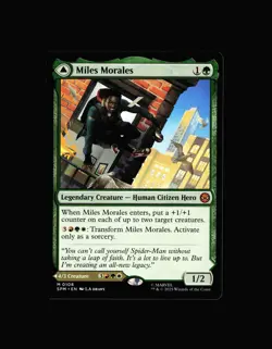 MTG: Miles Morales #108 M Normal NM Marvel's Spider-Man - Image 1