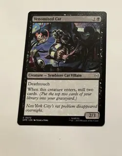 Venomized Cat (# 72) - MTG Marvel's Spider-Man - Regular - NM - Image 1