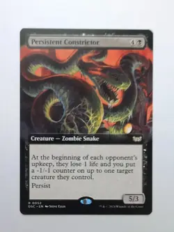 MTG Persistent Constrictor (DSC) Duskmourn: House of Horror Extended Regular 52 - Image 1