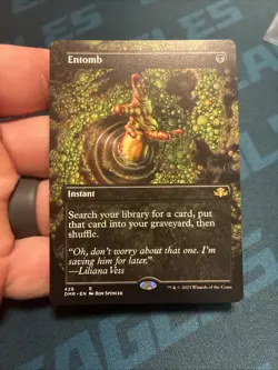 Entomb (Borderless) Dominaria Remastered Regular - Image 1