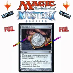 MTG Amulet of Vigor FOIL - Amuleto de vigor MYSTERY BOOSTER ENGLISH Magic - Image 1
