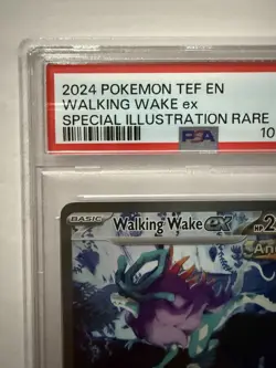Walking Wake ex 205 Pokemon Temporal Forces PSA 9 - Image 3