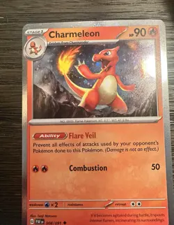Pokemon TCG Charizard Ex 196 Promo & Charmeleon 008 Charmander 007 Cosmos Holos - Image 4