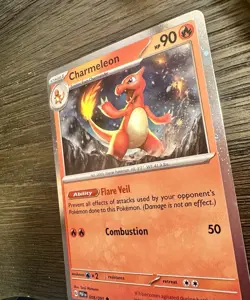 Pokemon TCG Charizard Ex 196 Promo & Charmeleon 008 Charmander 007 Cosmos Holos - Image 5