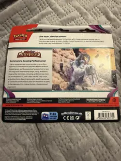 Pokemon TCG Paldea Evolved Half Booster Box & triple blister bundle-damage seal - Image 5