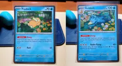 Psyduck 007 & Golduck 008 - Mega Evolution Promo Set - Near Mint Pokemon TCG - Image 1