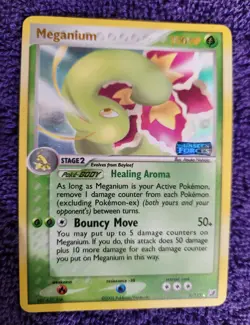 Meganium 9/115 Unseen Forces Stamped Reverse Holo Rare Pokemon *NICE* - Image 1