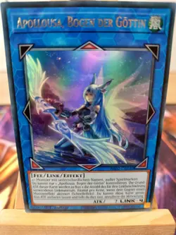 Apollousa, Bogen Der Gottin RA02-DE040 Ultra Rare Deutsch NM YUGIOH - Image 1