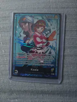One Piece CCG TCG OP12-081 KOALA ALT ART LEADER CARD ENGLISH - Image 1