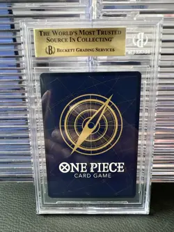 One Piece Card Game TCG Portgas.D.Ace OP02-013 SR Paramount War English BGS 10 - Image 2