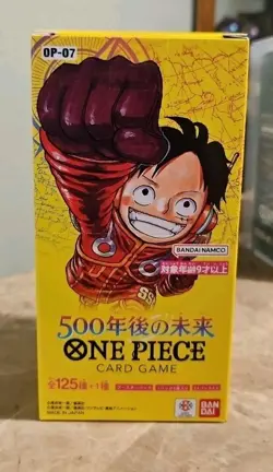 Ban Dai ONE PIECE Card Game 500 Years in the Future OP-07 Booster Box 24 Packs - Image 1