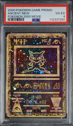2000 Pokemon Ancient Mew PSA 4 VG-EX Pokemon Movie Game Promo Double Holo Card - Image 3