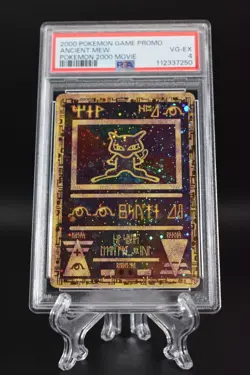 2000 Pokemon Ancient Mew PSA 4 VG-EX Pokemon Movie Game Promo Double Holo Card - Image 4