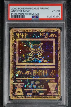2000 Pokemon Ancient Mew PSA 4 VG-EX Pokemon Movie Game Promo Double Holo Card - Image 5