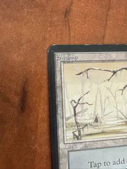 MTG Swamp (2 Branches) Alpha Magic The Gathering Card - Image 4