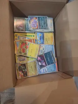 1000+ Pokemon ALL HOLO and REVERSE Holo Bulk Lot (about 6 pounds of cards) - Image 1