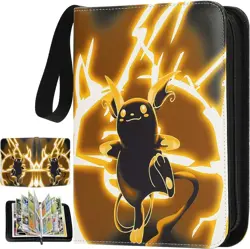 Pokemon card binder, with a capacity of 900 cards ,50 transparent pages.No card - Image 3