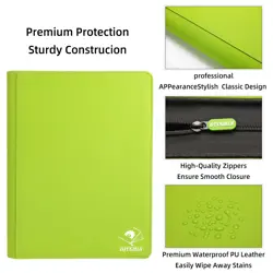 Premium Trading Card Binder for Pokemon Cards,Holds 1000+ Cards,16 -Pocket Ri... - Image 5