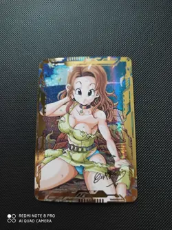 DRAGON BALL Z CARTE CARD GIRL WAIFU PRISM HOLO MANGA PIN UP SEXY ANIME DBZ 6 - Image 1