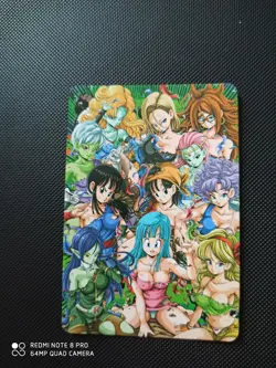 DRAGON BALL Z CARTE CARD GIRL WAIFU PRISM HOLO MANGA PIN UP SEXY ANIME DBZ 6 - Image 2