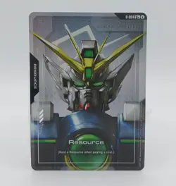 Gundam Card Game TCG Wing Gundam Zero C+ Resource GD01 R-004 Newtype Rising - Image 1