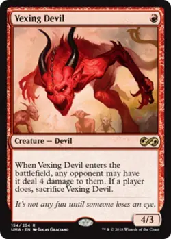 1 x Vexing Devil - Ultimate Masters - Light Play - MTG - Image 1
