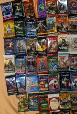 3 Magic the Gathering Booster Packs - Draft MTG ovp pack chaos sammlung packung - Image 3