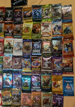 3 Magic the Gathering Booster Packs - Draft MTG ovp pack chaos sammlung packung - Image 4