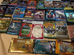 3 Magic the Gathering Booster Packs - Draft MTG ovp pack chaos sammlung packung - Image 5