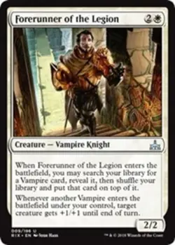 1 x Forerunner of the Legion - Rivals of Ixalan - NM-Mint - MTG - Image 1