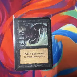 MP Dark Ritual, MTG, Alpha, Magic the Gathering, 98 - Image 1