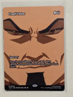 Cruel Tutor (Borderless)- Avatar: The Last Airbender- (Non-Foil)(NM) - Image 1
