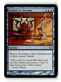 MTG | Reduce to Dreams | Kamigawa | Foil | Moderately Played | English - Image 1
