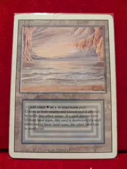 Underground Sea - Revised Edition - Dual Land - Vintage MTG - MP - 1994 - Image 1