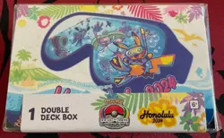 Pokemon TCG World Championship Honolulu 2024 Double Deck Box: Scuba Pikachu - Image 1